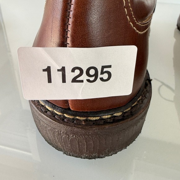 Allen Edmonds Wilbert Comfort Shoes Mens 11 D Brown Leather Split Toe Derby main image 6